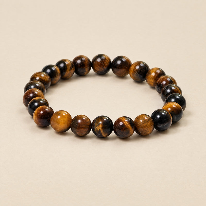 Tiger eye bracelet, 8mm beads