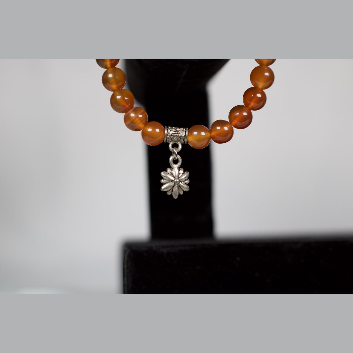 Unedited close-up of the flower charm