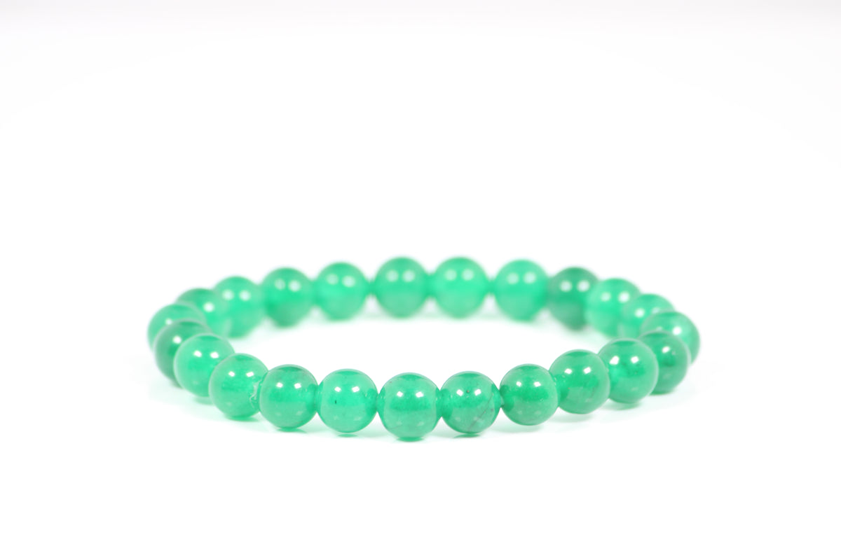 Emerald Green Jade Bracelet - image 1.0