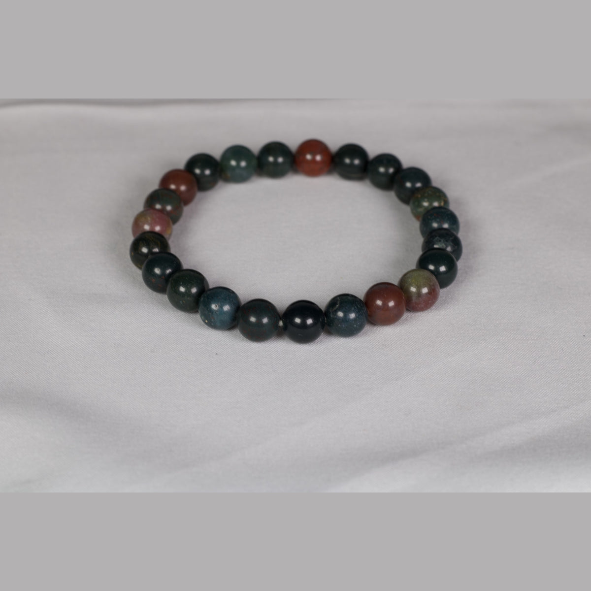 Unedited photo of the bloodstone bracelet