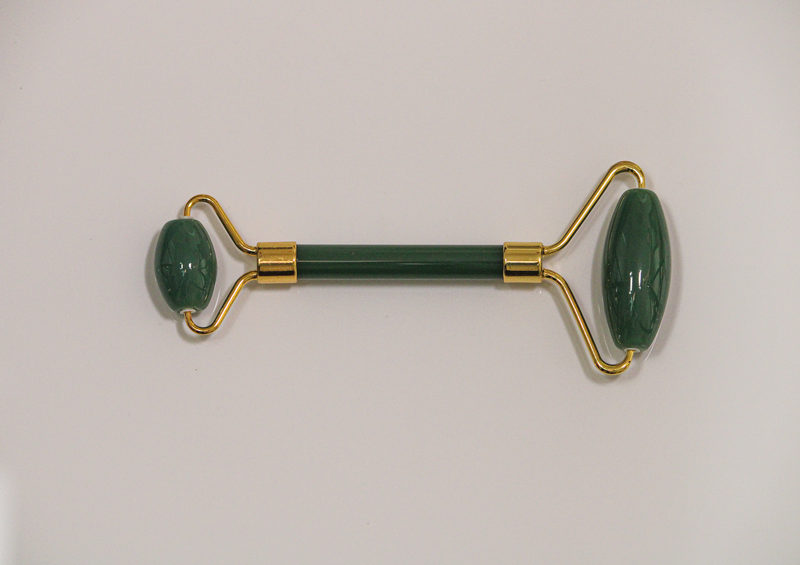 Green Jade | Crystal Face Massage Roller