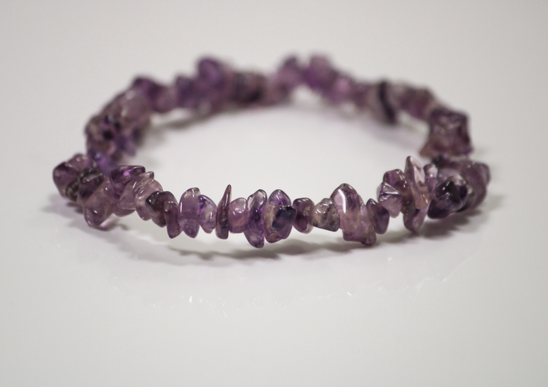 Amethyst Chips Bracelet