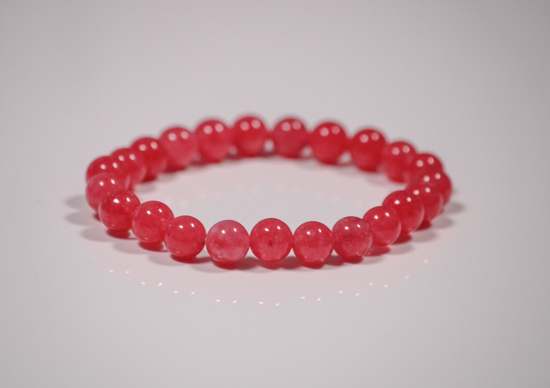 Cherry Red Onyx Bracelet