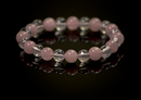 Crystal and Rose Quartz Bracelet Mix