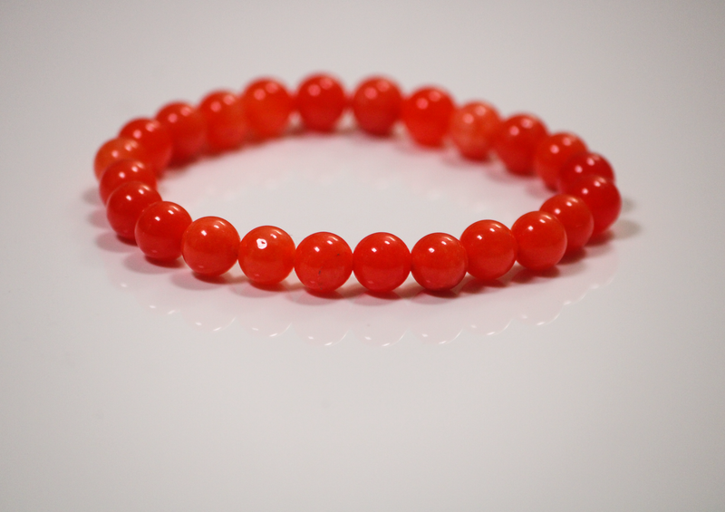 Orange Onyx Bracelet