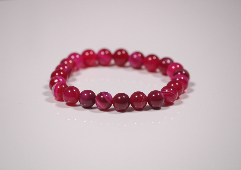 Pink Onyx Bracelet