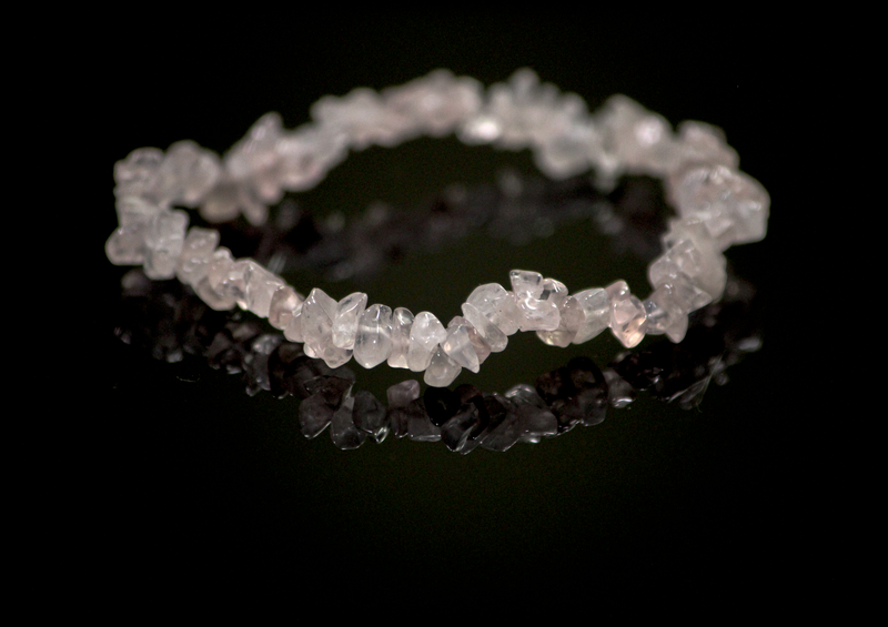 Rose Quartz Chips Bracelet