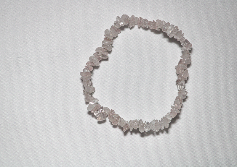 Rose Quartz Chips Bracelet