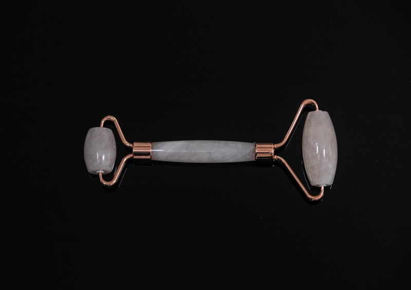 Rose Quartz | Crystal Face Massage Roller