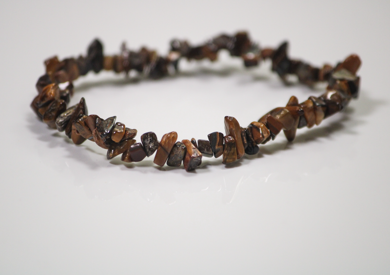 Tiger Eye Chips Bracelet