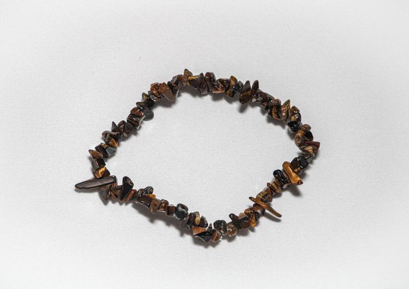 Tiger Eye Chips Bracelet